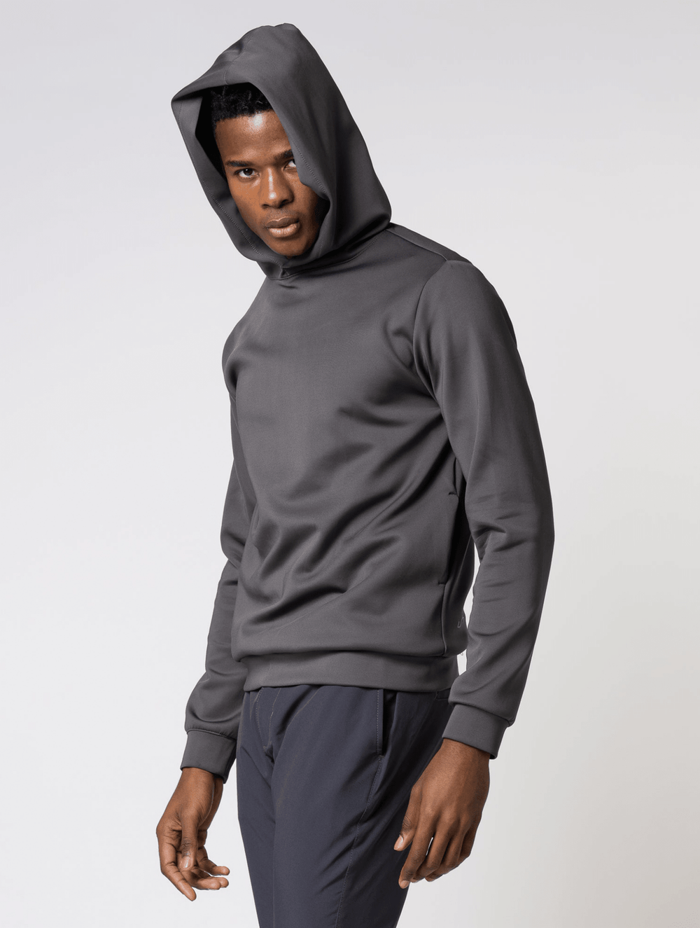 U-hoodie - Steel