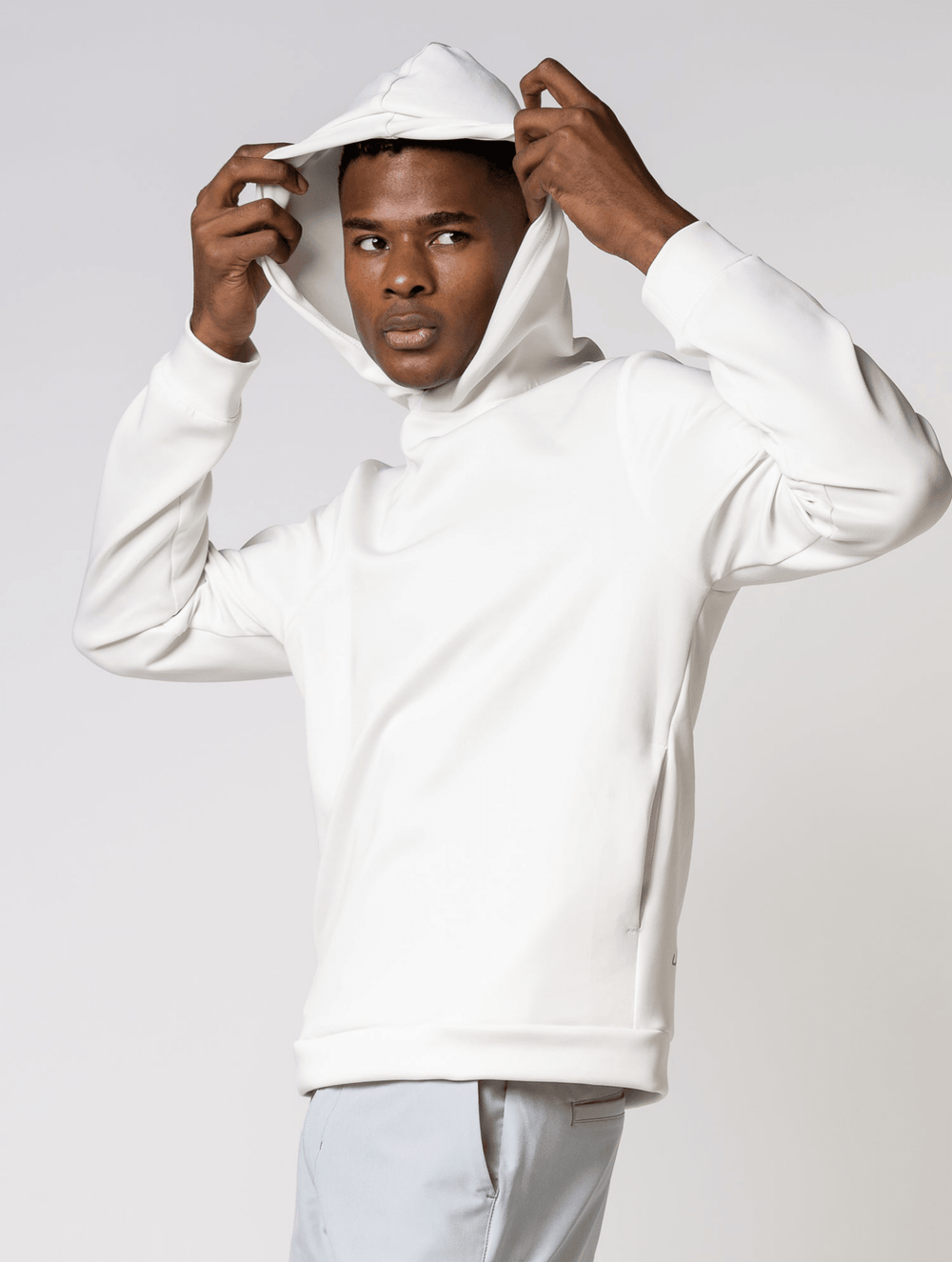 U-hoodie - Bone